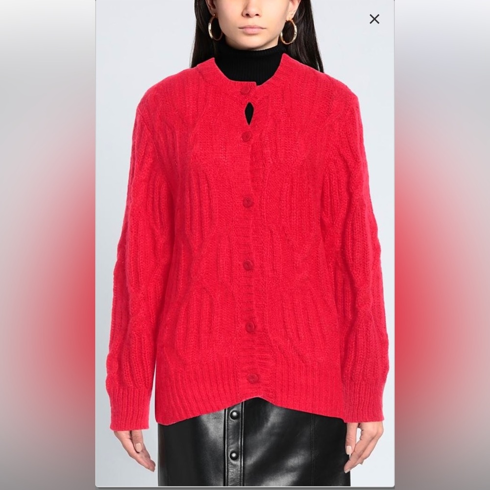 NWT TWINSET red cardigan